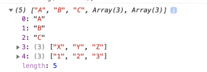 merge two or more arrays